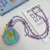 2025 Nova Bolsa Pendurada Estilo Dopamina Colorida Macia Criativa para Viagem Porta-Moedas Rosto Sorridente Fofo com Alça Tendência