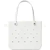 Bolso de Playa Eva Gran Capacidad Impermeable Bolso de Agujeros Accesorios de Joyería DIY Estilo Ins Bolso de Mano Moda Coreana