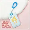 Estuche Deslizante para Tarjetas de ABS Estudiante Pecho Tarjeta de Acceso Tarjeta de Comida Bolsa Anti-pérdida Colgante del Cuello Estuche de Identificación Cubierta Protectora Hombres y Mujeres en stock