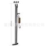 Soporte Lateral Universal para Motocicleta para Wave Runner J-25 Cheetah Zhenglin Beihai Polar Thief Huayang Hailing Titan Soporte para Pie