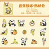 Capibala Capibara Serie Panda Lindos Pegatinas para Diario de Mano Material Decorativo Dibujos Animados Creativos Pegatinas DIY Papelería