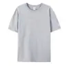 Camiseta de Algodón Peinado de 200 g con Diseño Personalizado e Impresión de Logo, Uniforme Corporativo de Manga Corta, Camisa Cultural, Uniforme de Clase, Ropa para Fiesta, Hecho a Medida