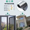 Pegatinas de Vidrio, Película de Privacidad para Ventanas, Película Aislante del Calor y Bloqueadora de Luz, Oscurecimiento Total, Anti-Fugas, Película de Vidrio con Perspectiva Unidireccional, Pegatinas Electrostáticas