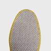 Plantilla de algodón lino color liso para adulto algodón transpirable absorbente de sudor desodorante para zapatos de cuero para hombre y mujer zapatos deportivos descuento por cantidad grande