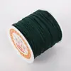 No. 72 línea de jade 0.8mm línea para bisutería con cuentas línea para joyería hecha a mano con cuerda roja cuerda para pulsera tejida en stock venta al por mayor