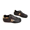 Pentagrama 2026 Moda Feminina Sapatos de Argan Estilo Coreano Versátil Sapatos de Treino Alemães Aumento de Altura Casuais Outono Esportes Sapatos de Plataforma Tecido
