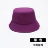 Sombrero de pescador bordado con logo personalizado impresión al por mayor para hombres mujeres adultos niños algodón sombrero de sol de doble cara personalizado