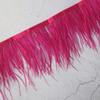 Tira de Tela de Plumas 10-13cm Borde de Tela de Pluma de Avestruz Material de Decoración para Vestido Falda de Baile Latino Cinturón de Tela Accesorios de Ropa