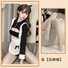Ropa interior sexual de noche dorada sin mangas, sirvienta sexy, tentación, coqueteo, pasión femenina, encanto de medianoche, camisón de abertura alta, traje