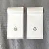 Bolsa de Papel Glissin Transparente en Stock Autoadhesiva Degradable Ecológica Bolsa de Embalaje de Papel Encerado Venta al Por Mayor Embalaje Bolsa Ecológica