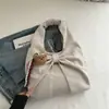 Bolsas Outono e Inverno de Alta Qualidade Veludo Cotelê Bolsa de Ombro Feminina Nova 2025 Bolsa Tote de Grande Capacidade Bolsa de Ombro Casual