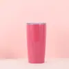 Copo de Carro Transfronteiriço 20oz Aço Inoxidável 304 Copo Térmico a Vácuo com Canudo Portátil Isolamento Térmico Copo de Água Fria