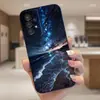 Funda adecuada para teléfono Samsung S25Ultra Cubierta protectora A16 S24 cielo estrellado playa TPU suave S26PLUS escena nocturna