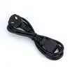 Cable de alimentación de tres puntas con cola de flor de ciruelo para comercio exterior transfronterizo, cable de repuesto para adaptador de portátil Skw0005