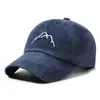 Gorra de Béisbol Lavada con Efecto Desgastado Retro Europea y Americana para Hombre y Mujer, Gorra Casual de Moda para Exteriores, Sombrero de Montaña Bordado Versátil