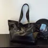 Bolsa Tote Retrô da Moda Transfronteiriça Nova Grande Capacidade Simples Cor Sólida Bolsa de Ombro Versão Coreana Casual para o Trabalho Bolsa de Axila