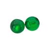 Botón de cheongsam con hebilla de placa, cuentas de jade de imitación, decoración de Hanfu para traje Tang, color con agujero parcial, hebilla de perla, botón de camisa de resina