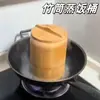 Balde de Bambu para Cozinhar Arroz no Vapor para Uso Doméstico, Vaporizador de Bambu Fresco Artesanal Natural Puro, Tubo de Vaporização Específico para Cozinha
