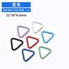 No.4 Hebilla Colgante para Auriculares Bluetooth de Aleación de Aluminio Hebilla Colgante Colorida de Electrólisis Llavero DIY para Montañismo al Aire Libre con Forma de Corazón Colgante Rápido