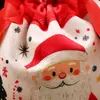 Saco de Embalagem de Maçã para Véspera de Natal Saco de Presente Fruta da Paz Doce Portátil para Crianças Novo Presente 2025