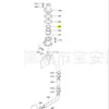 Peças do Motor Mitsubishi Heavy Industries S6Rf/S16R2 05507-10420 O-Ring para Sistema de Óleo