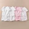 Conjunto infantil de shorts e camiseta de manga curta para meninos e meninas, roupa de casa, algodão com amônia, solto, popular, Songyou xisongwu, exportação para o Japão A