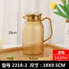 Plástico Acrílico PC Marrón Tetera de Agua Fría Tetera para Jugos y Agua Gran Capacidad Resistente a Altas Temperaturas y Caídas Taza Medidora Hogar Producto Nuevo