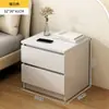 Nuevo modelo de mesita de noche, simple y moderno, adecuado para apartamentos de alquiler, uso doméstico, estante de mesita de noche para dormitorio pequeño