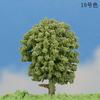 Material para Maquetas de Construcción Árbol de Paisaje Árbol para Maquetas de Planificación Árbol de Navidad Árbol de Bola Verde
