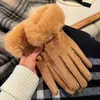 Guantes Calientes para Mujer para Invierno 2026, Estilo Nuevo, Forrados de Felpa, Engrosados, a Prueba de Frío, Cortavientos, Compatibles con Pantalla Táctil, Guantes de Gamuza para Ciclismo y Conducir