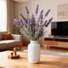 Buquê de Lavanda Simulada, Material PE de Alta Simulação, Decoração Interna e Externa, Ornamentos de Flores Plásticas de Fábrica de Origem