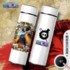 Taza Térmica Haixu con Pantalla Digital Inteligente, Taza Bidimensional de Acero Inoxidable, Taza de Agua para Estudiantes de Anime