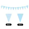 Mameluco a cuadros transfronterizo para baby shower de niño y niña con decoración de pancarta para accesorios de decoración de fiesta de primer cumpleaños
