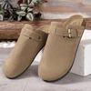 2024 Zapatos Birkenthal Pantuflas Medias para Hombre Perezoso Unisex para Exterior Sandalias y Pantuflas de Corcho Casual Vintage Zapatos Birkenthal