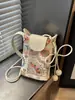 Mini bolso tipo cubo de alta costura transfronterizo para mujer, nuevo modelo 2026, nuevo estilo chino bordado para hombro y bandolera para teléfono