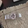 Pinza de resorte para el pelo con diseño de flor de camelia elegante estilo coreano y lazo tridimensional para niñas