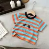 Camiseta de Manga Corta para Niños Verano Nuevo Estilo Niños Niños Chaleco Pulóver Verano Top Niños Bebé Guapo Venta al por Mayor