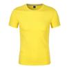 Camiseta de manga corta con cuello redondo y estampado de porcelana helada para hombre, de algodón, color liso, estilo verano, sin cuello, para adolescentes, con corte recto.