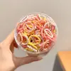 Gomas para el pelo del tamaño de un pulgar para niños, Gomas elásticas pequeñas de colores para niñas que no dañan el pelo, Gomas para el pelo de bebé para coletas pequeñas, Accesorios para el pelo