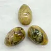 Venta Caliente Transfronteriza Huevos Pequeños de Cristal Jade Natural Mina de Xiamen Piedra de Huevo de Pájaro Piedra Cruda Juego de Acompañamiento Masaje Auxiliar
