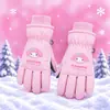 Guantes de invierno para niños de 3 a 17 años, gruesos, resistentes al frío, impermeables, a prueba de viento, antideslizantes, cálidos, para esquí y nieve.