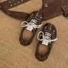 Zapatillas de entrenamiento retro de plataforma de moda para mujer, nueva colección de otoño 2026, zapatillas casual de suela blanda con lunares, versátiles de caña baja