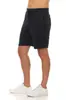 Pantalones Cortos Deportivos de Secado Rápido para Hombre, Casuales, Cómodos, para Correr, Baloncesto, Fitness, con Bolsillos con Cremallera
