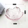 Salón de Belleza Tazón para Aceites Esenciales Tazón Mezclador de Aceites Esenciales para Helados Película de Vidrio Mezclador Palo Removedor para Spa Cristal Transparente