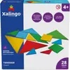 Brinquedo educativo Tangram 28 Peças