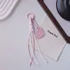 Llavero Colgante de Cuerda Trenzada de Dos Colores para Ins Accesorios de Joyería DIY Cadena para Teléfono Móvil Colgante para Taza de Agua Colgante para Bolsos Lindos