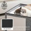 Cama para gatos más vendida de Amazon, cama rectangular plegable para gatos de interior con rascador, apta para todas las estaciones, venta al por mayor desde el fabricante