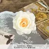 Cabeza de Rosa Diamante Flor de Rosa Simulada Pared de Flores Flor de Seda Boda DIY Flores Hechas a Mano Flores Artificiales Flores Artificiales Venta al por Mayor Decoración Corona de Flores