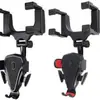 Soporte para teléfono móvil de coche nuevo transfronterizo soporte para navegación de coche salida de aire espejo retrovisor panel de instrumentos