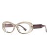 Gafas de Sol Modernas Retro de Marca Grande Europeas y Americanas Estilo Gafas de Sol de Color Tinta Versátiles y Modernas para Mujer Espejos Planos Anti-Luz Azul 9248